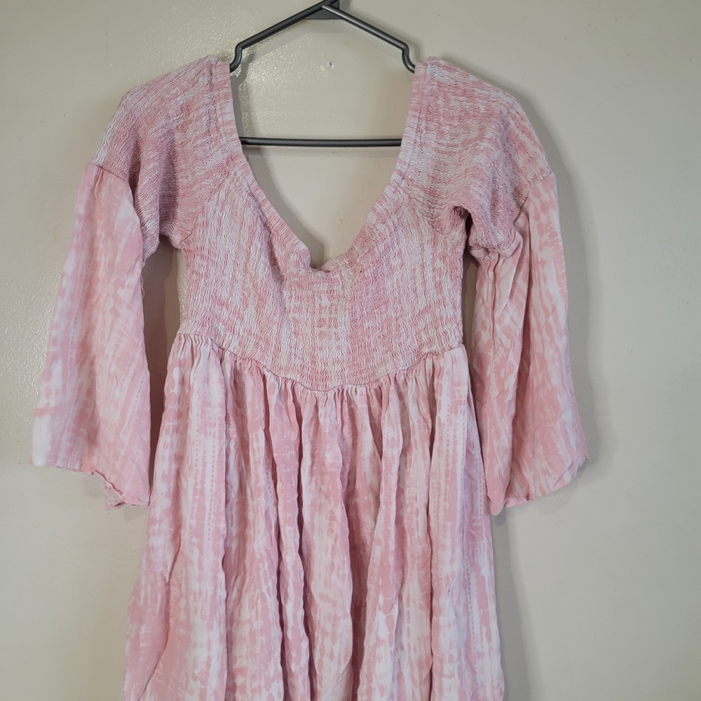TORRID womens Tye Dye Tunic Peasant Top - Picture 5 of 5